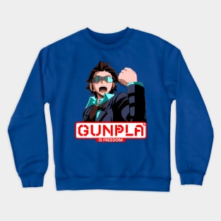 GunPla is Freedom Crewneck Sweatshirt